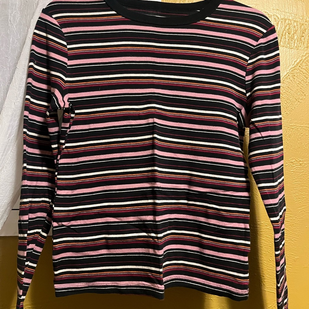 Women’s Striped Long Sleeve Top